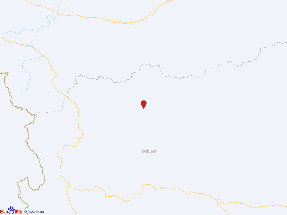 西藏阿里地区改则县（北纬34.58度，东经82.48度）发生3.6级地震